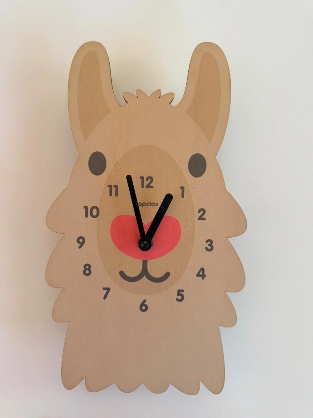 Popclox: Pendulum Llama Wall Clock